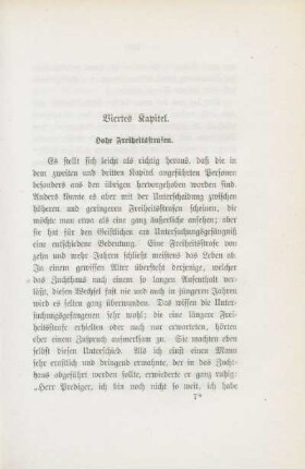 Viertes Kapitel. Hohe Freiheitsstrafen