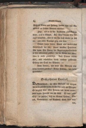 Sechszehntes Capitel