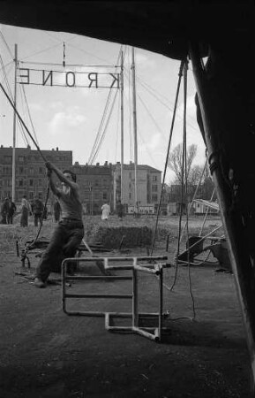 Gastspiel des Zirkus Krone in Karlsruhe.