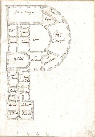 Gärtner, Andreas; Gebäude-Entwurf "P" - Grundriss