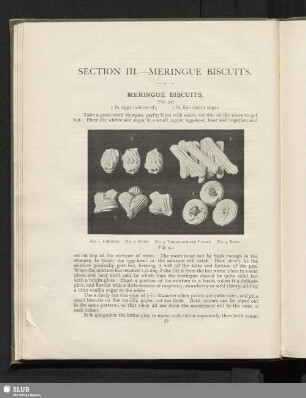 Section III. Meringue biscuits