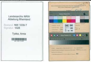 Entnazifizierung Anna Tyska , geb. 09.09.1896 ()