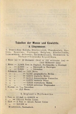 Taschenbuch zum praktischen Gebrauch für Flugtechniker und Luftschiffer