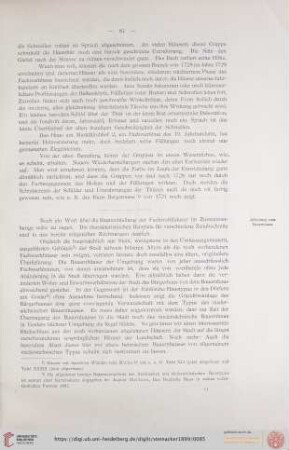 Ableitung vom Bauernhaus