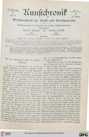 Heft 15 (22. Januar 1885)