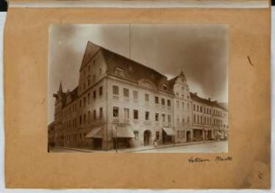 Wohn- und Geschäftshaus, Anklam: Ansicht (aus: Skizzen- und Fotoalbum 25)