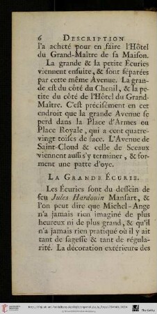 La grande écurie