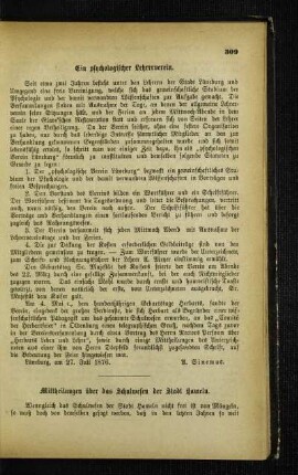 ¬Ein¬ psychologischer Lehrerverein