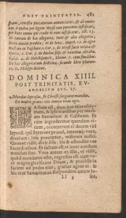 Dominica XIIII. Post Trinitatis ...