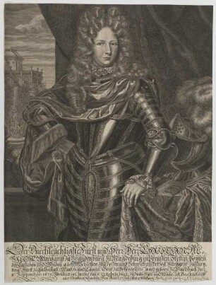Bildnis des Christian Albrecht, Markgraf von Brandenburg-Ansbach