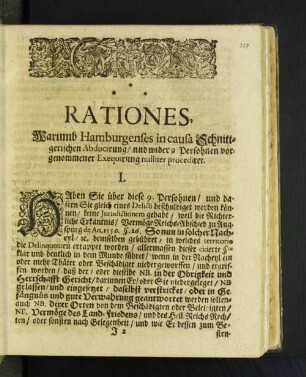 Rationes