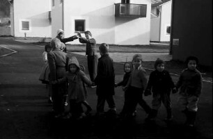 Bregenz, Hörbranz: Europadorf, spielende Kinder