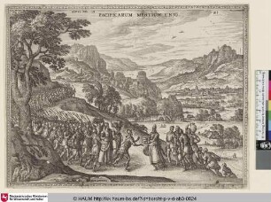 Pacificarum mentium unio [Abraham trifft auf Melchisedek; Meeting of Abraham and Melchizedek]
