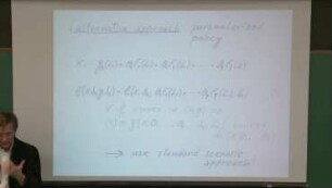 Preliminary results on two-stage scenario problems