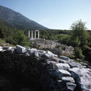 Samothrake. Arsinoeion, Temenos und Hieron. Heiligtum