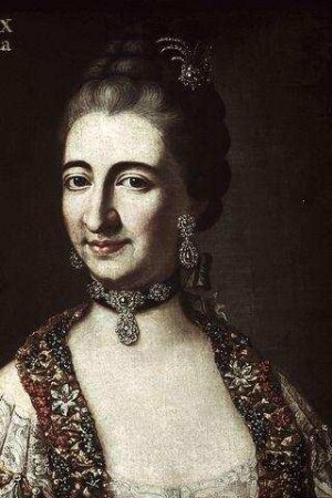 Porträt der Prinzessin Maria Beatrix von Este-Modena, Erzherzogin von Österreich, Herzogin von Modena