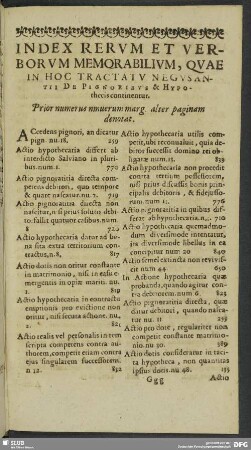 Index Rerum Et Verborum