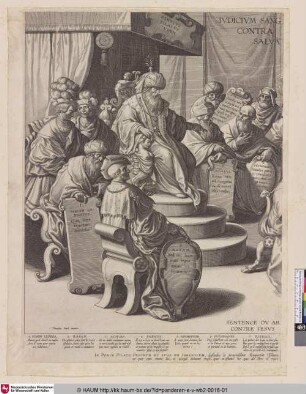 [Der hohe Rat von Jerusalem verurteilt Christus; The council of Jerusalem condemns Christ]