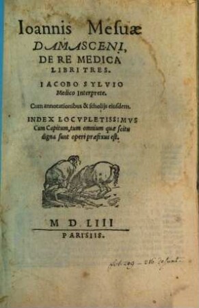 De re medica Libri III