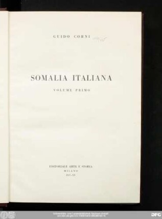 1: Somalia italiana