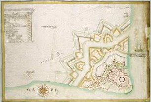 WHK 6 Ungarisch-Türkischer Krieg von 1683-1699 bis zum Frieden von Carlow: Festung Prevesa, erobert durch die Venetianer, 1684