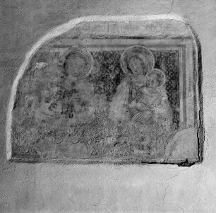 Thronende Madonna