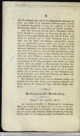 Erklärung der Arabesken