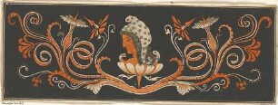 Zocher, Ernst; Studienzeichnungen nach Millin - Ornament (Detail)