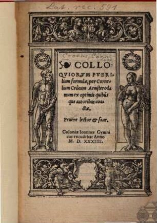 Colloquiorum puerilium formulae
