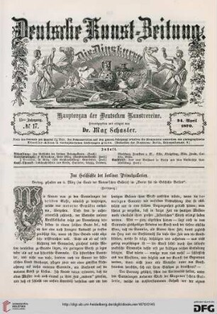 Nr. 17 (24. April 1870)