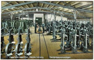 Maschinenfabrik Karl Krause, Leipzig : Handprägepressenlager