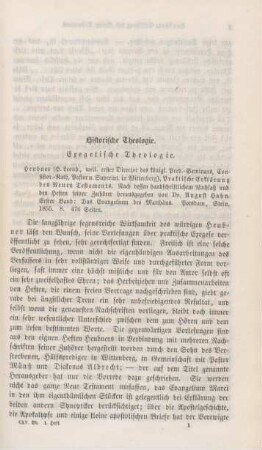 1-15 Exegetische Theologie