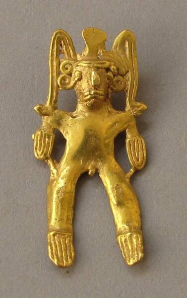 Gold figure