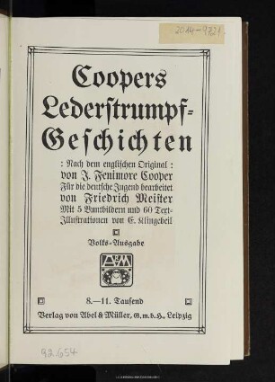 Coopers Lederstrumpf-Geschichten