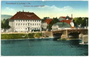 Fischendorf. Gasthaus zum goldnen Schiff