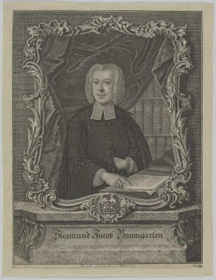 Bildnis des Siegmund Jacob Baumgarten