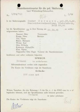 Hermann, Gustav