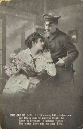 Dich hab ich lieb! - Der Trennung bittere Schmerzen [...]