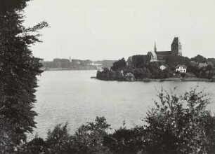 Ratzeburg, Stadtansicht : Ratzeburg. Blick auf Insel im Ratzeburger See