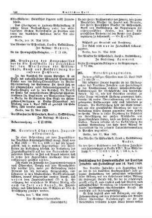 Berechtigungswesen : [Amtlicher Teil]