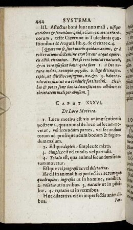 Caput XXXVI. - Caput XLII.