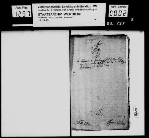 Beschwerde der Heimbürgen der Grafschaft Virneburg über die Berichtigung der Personalregister der Leibeigenen.