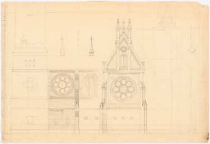 Kirche: Seitenansicht (unvollständig)