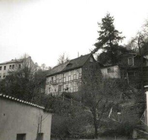 Königstein-Hütten, Bielatalstraße 59. Wohnhaus (um 1800). Straßenansicht