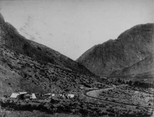 Eisenbahnschienen in der Serra da Mantiqueira : Eisenbahnschienen in der Landschaft der Serra da Mantiqueira