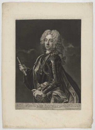 Bildnis des Eugenus Franciscus von Savoyen