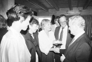 50. Geburtstag von Otto Zumkeller und seine Verabschiedung als Vorsitzender des Fremdenverkehrsverbandes Schwarzwald