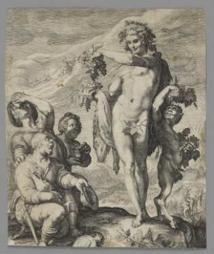 Verehrung des Bacchus, Blatt 3 der Folge "Verehrung von Ceres, Venus und Bacchus"