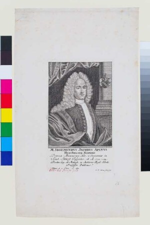 Porträt Siegmund Jacob Apin