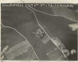 Flakbatterie bei Bahnhof Sendling (1000 m)
